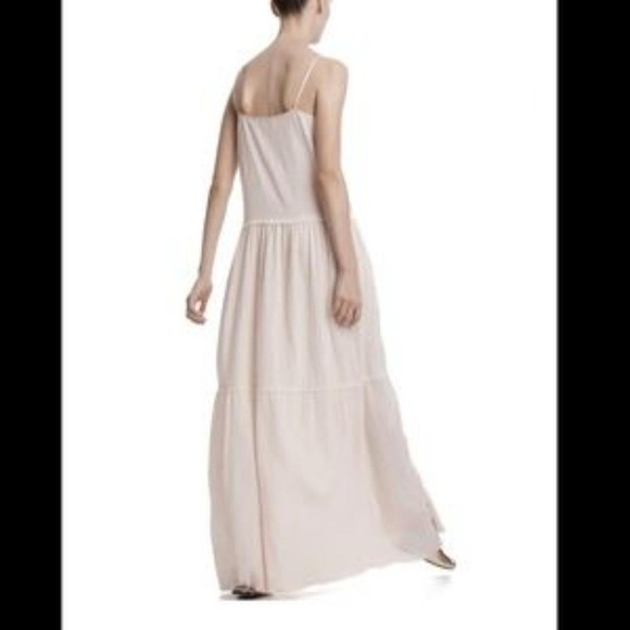 ATM Gauze Tiered Maxi Dress Blush (SD2) - Picture 2 of 8